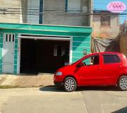 Casa para Venda, em Mauá, bairro Chácara Maria Francisca, 1 dormitório, 1 banheiro, 1 vaga